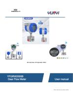YUNYI Circular Gear Flowmeter
