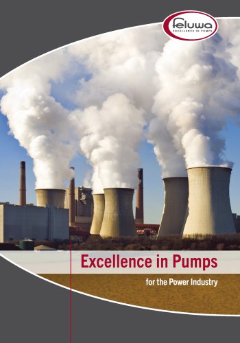 Excellence in Pumps for the Power Industry