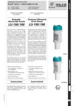 Compact Ultrasonic Level Sensor LU-150/180