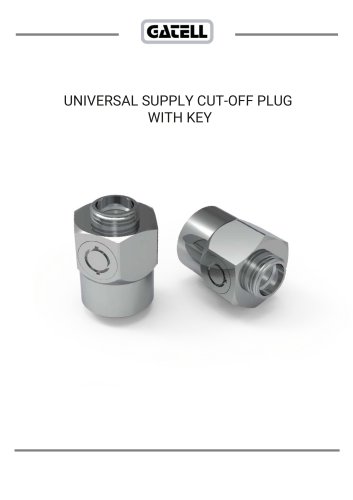 ANTI-FRAUD SYSTEMS-UNIVERSAL SUPPLY CUT-OFF PLUG