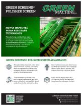 GREEN SCREENS® POLISHER SCREEN