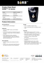 Product Data Sheet SORB®XT 2L Sachet