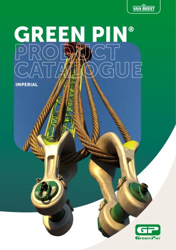 GREEN PIN®  PRODUCT  CATALOGUE