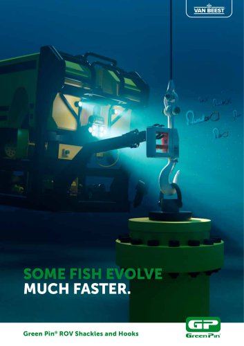 Green Pin® ROV Shackles and Hooks