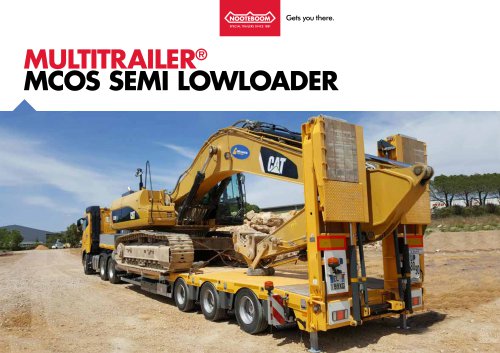 MULTITRAILER® MCOS SEMI LOWLOADER