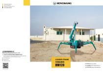 HW120 Spider Crane