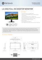 LA-2402 FULL HD DESKTOP MONITOR