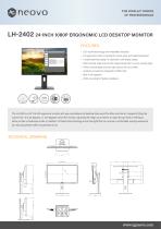 LH-2402 24-INCH 1080P ERGONOMIC LCD DESKTOP MONITOR
