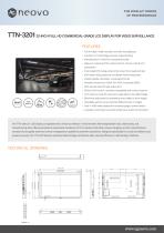TTN-3201 32-INCH FULL HD COMMERCIAL-GRADE LCD DISPLAY FOR VIDEO SURVEILLANCE