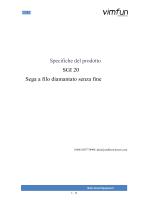 Catalogo della sega a filo diamantato SGI 20 Vimfun-1