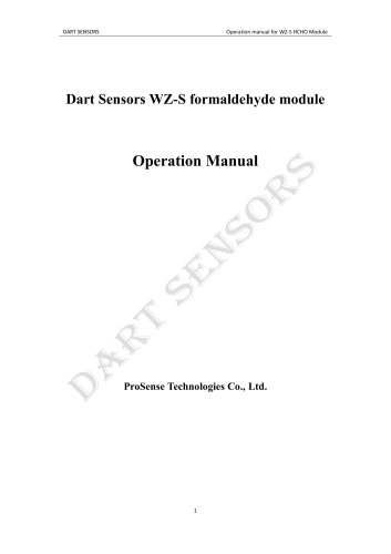 Dart Sensors WZ-S
