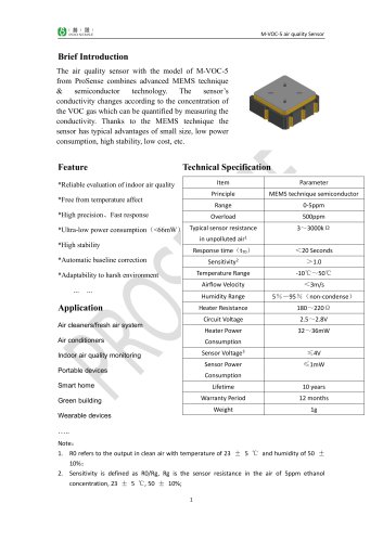 M-VOC-5airqualitySensor