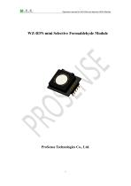 WZ-H3N-mini Selective Formaldehyde Module