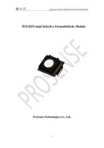 WZ-H3N-mini Selective Formaldehyde Module
