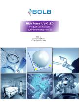 High Power UV-C LED 6060 SMD