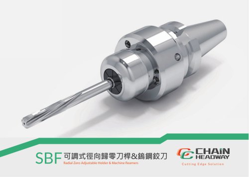 SBF Radial Zero Adjustable Holder & Machine Reamers