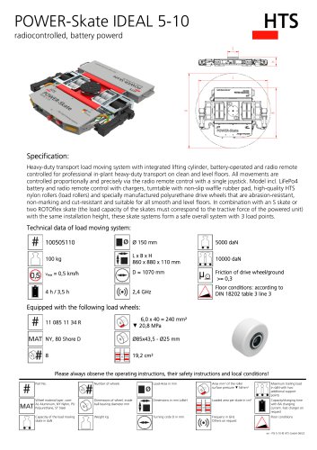 POWER-Skate IDEAL 5-10