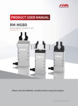 RM-MGBD MICRO GRIPPER - DOUBLE CLAWS