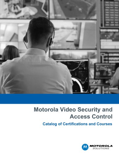 Motorola Video Security and Access Control