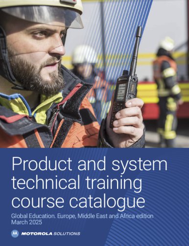 Product and system technical training course catalogue