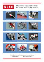 Sheet Metal Tools and Machines for Cutting, Bending and Seaming