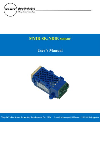 MaiYa  MYIR-SF6 NDIR sensor module