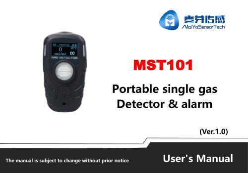 Maiya sensor carbon dioxide single gas analyzer MST101