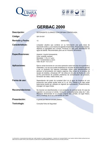 GERBAC 2000