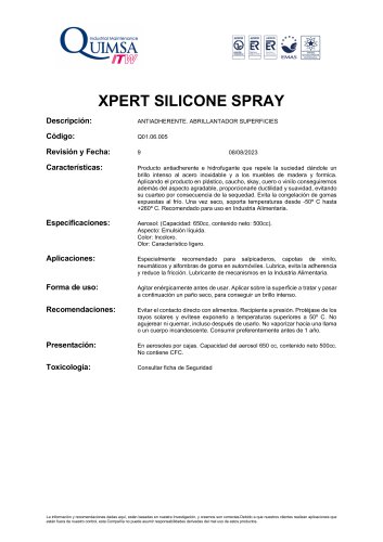 XPERT SILICONE SPRAY