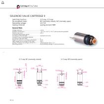 SOLENOID VALVE CARTRIDGE 9