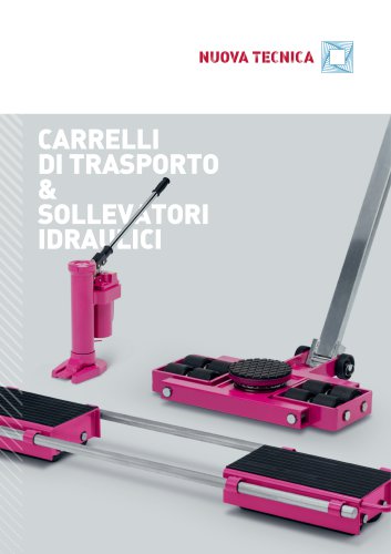 CARRELLI DI TRASPORTO & SOLLEVATORI IDRAULICI