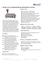 BL506 Vacuum Pressure Deadweight Tester