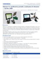 Balanset-1A, equilibratrice portatile e analizzatore di vibrazioni — Full Kit e OEM-1
