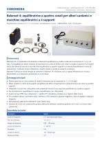 Balanset-4: equilibratrice a quattro canali per alberi cardanici e macchine equilibratrici a 4 supporti