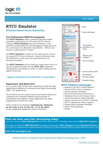 RTCU Emulator