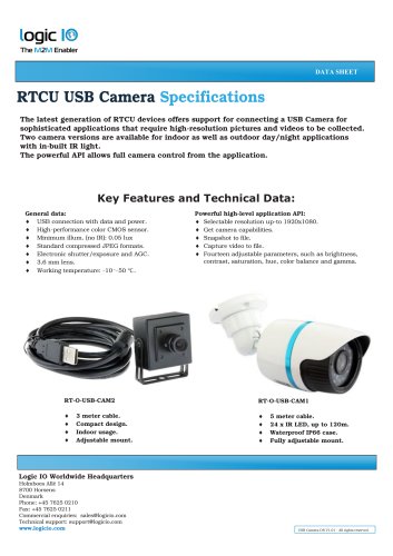 RTCU USB Camera