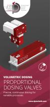 PROPORTIONAL DOSING VALVES
