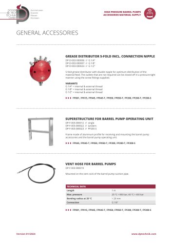 VENT HOSE FOR BARREL PUMPS
