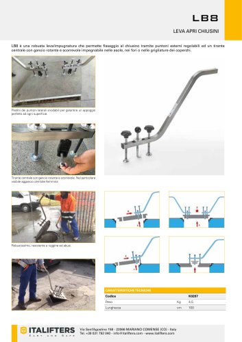 LB8 LEVA APRI CHIUSINI - Italiano