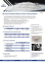 Ceramic Blasting Beads for Blast Cleaning Bseries