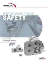Unibloc® QuickStrip FoodFirst Pumps