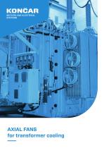 Axial fans for transformer cooling