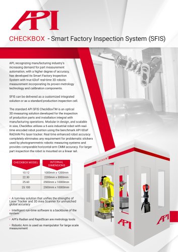 CHECKBOX - Smart Factory Inspection System (SFIS)