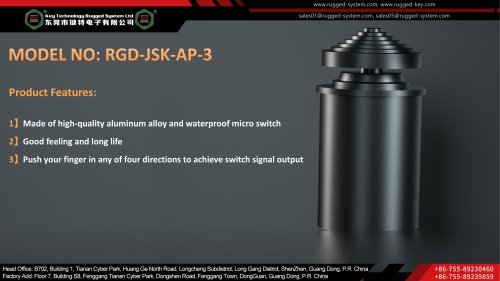 Key Technology Joysticks RGD-JSK-AP-3