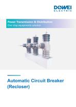 Dowei Electric Automatic Circuit Breaker (Recloser) ACR