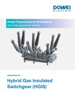 Dowei Electric Hybrid Gas Insulated Switchgear (HGIS) ZHW4-72.5,ZHW4-126,ZHW-145