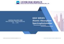 GGX SERIES Atomic Absorption Spectrophotometer