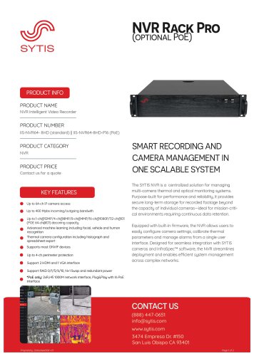 NVR Rack Pro