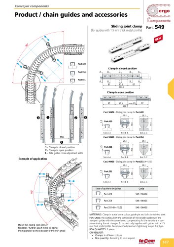 Sliding joint clamp
