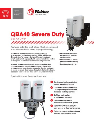QBA40 Severe Duty